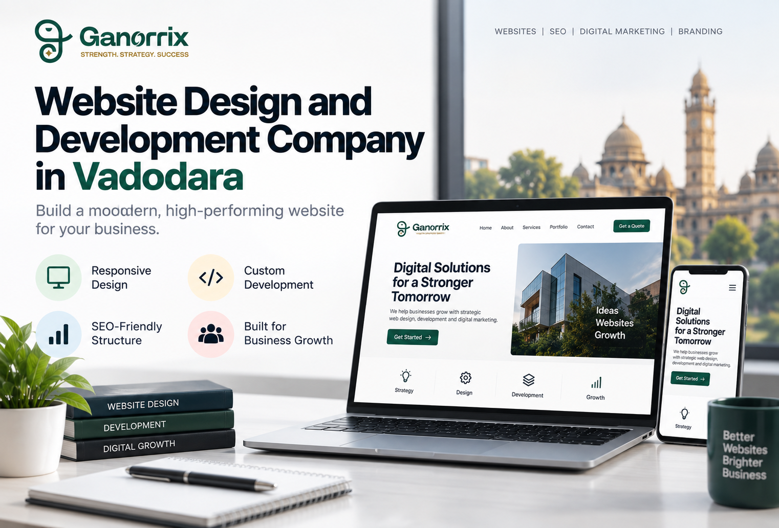 Website design and development company in Vadodara